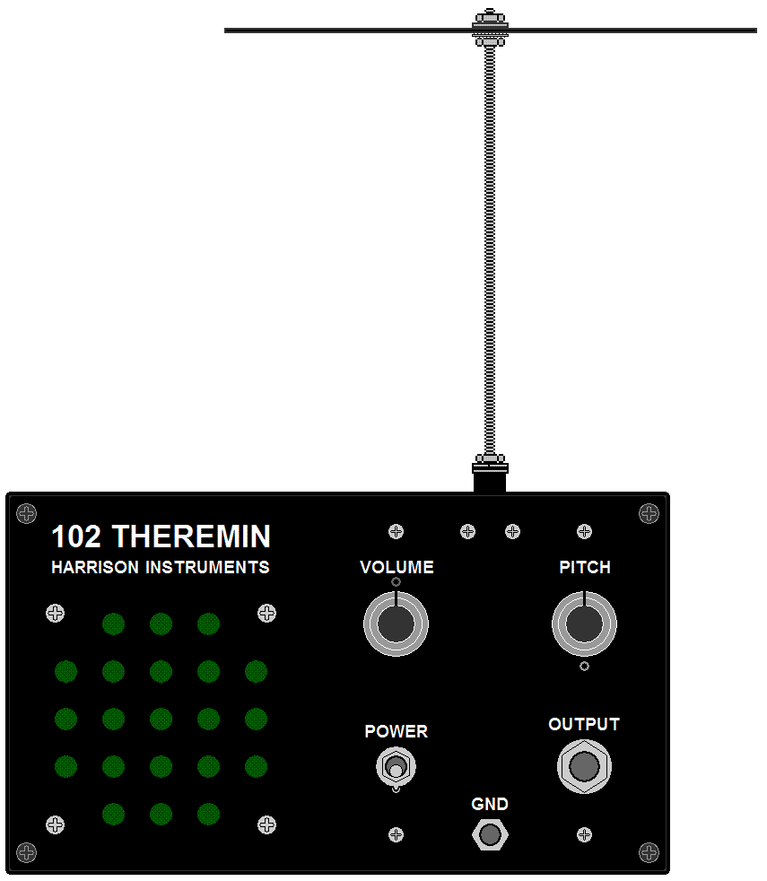 Completed 102 Minimum Theremin